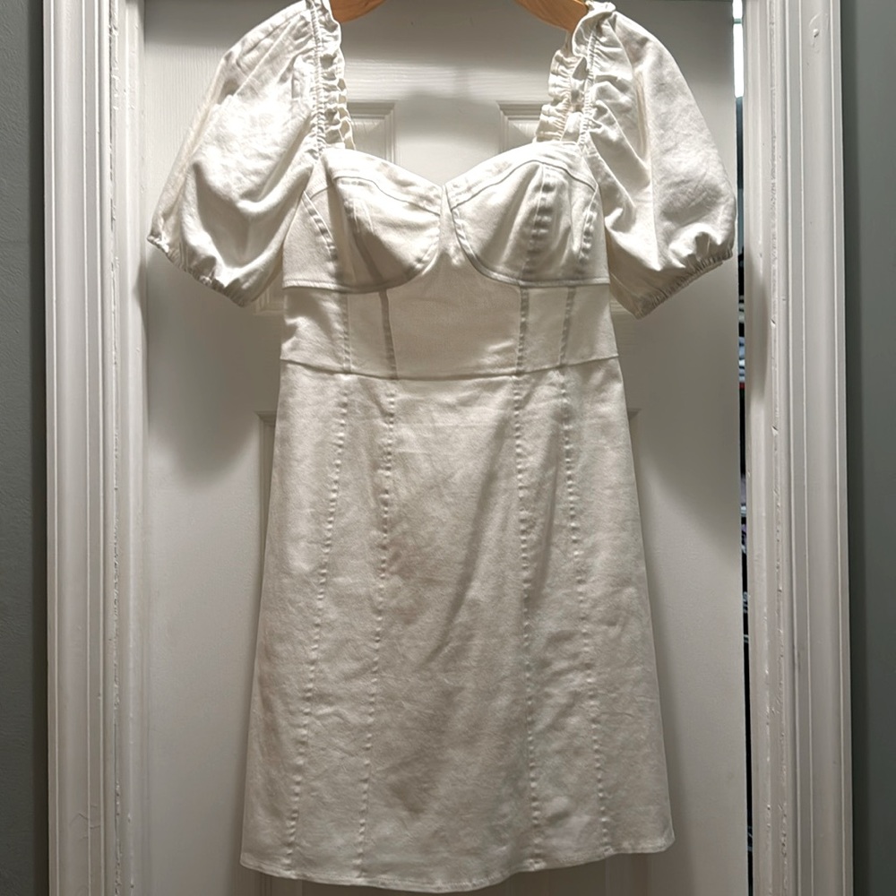 White ASTR dress
